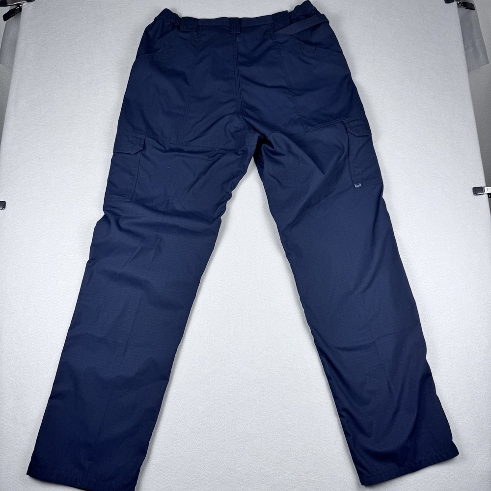 5.11 Tactical Taclite Pro Ripstop Pant Men 38x36 Navy Cargo Utility Workwear - Picture 5 of 8